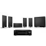 Домашний кинотеатр 5.1 KEF T101 BLACK + AV-ресивер Onkyo TX-SR393 black